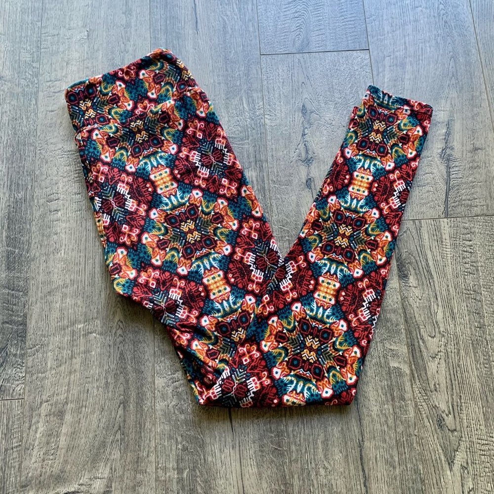 Lularoe Leggings Printed One Size OS